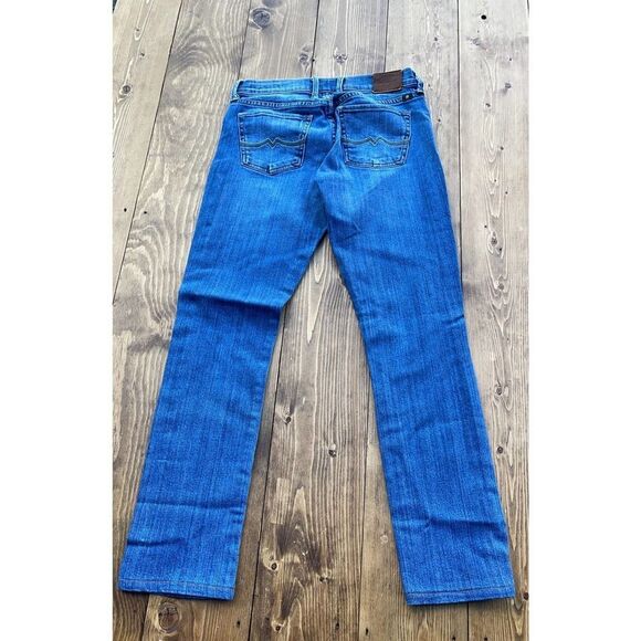 lucky Brand Sweet’n Straight Jeans Women’s sz 0/25 low rise stretch y2k retro - Picture 1 of 12
